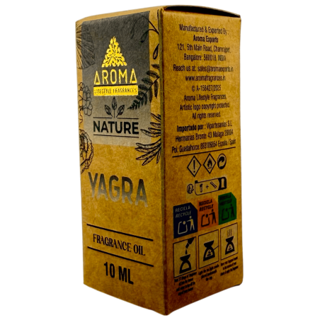 Aceite de Fragancia Yagra Aroma Fragrances 10ml.