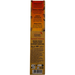 3-pack ekologisk apelsinpepparrökelse AROMA Nature - 8 pinnar, 1 timmes varaktighet