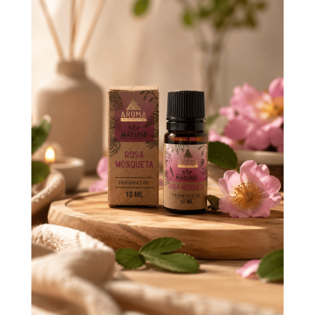 Olio profumato di rosa canina, fragranza aromatica 10 ml.