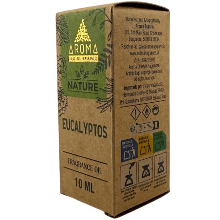 Aceite de Fragancia Eucalipto Aroma Fragrances 10ml.