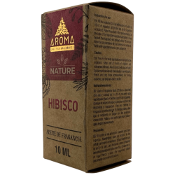 Olio profumato all'ibisco, fragranza aromatica 10 ml.
