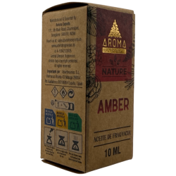 Óleo perfumado âmbar, fragrâncias aromáticas, 10ml.