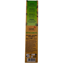 Encens AROMA Nature Bio Bergamote - 8 bâtonnets, durée 1 heure