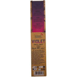 Encens violet bio AROMA Nature - 8 bâtonnets, durée 1 heure