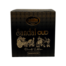Encens arabe Bakhoor, bois de santal, oud, AUM Fragrances, édition privée - 40 g