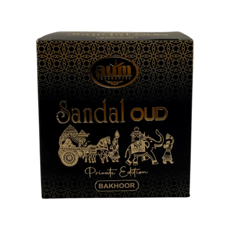 Arabic Incense Bakhoor Sandalwood Oud AUM Fragrances Private Edition - 40g