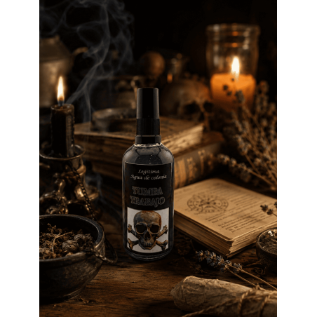 Agua de Colonia Esotérica Tumba Trabajo 100ml.