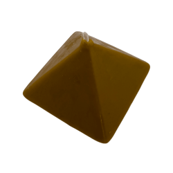 Espelma Piràmide Mel 10x10x7 - Espelma Esotèrica