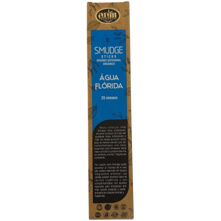 Organic Incense Box Florida Water AUM Fragrances - 12 boxes of 25gr.