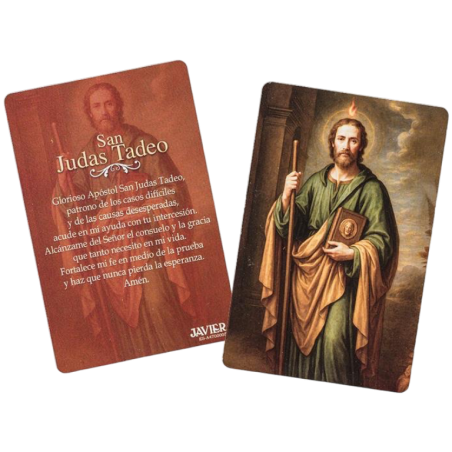 Sankt Judas Thaddeus-tryck 6x9cm