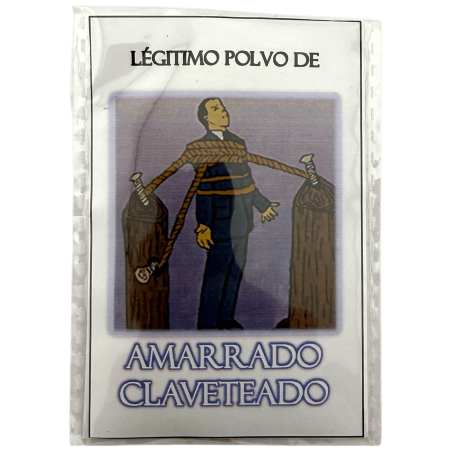 Polvo Esotérico Amarrado Claveteado