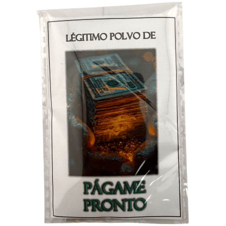 Polvo Esotérico Págame Pronto