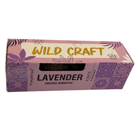 Wild Craft Golden Nag Vijayshree Lawendowe Kadzidełka w Bombach - 4 bomby
