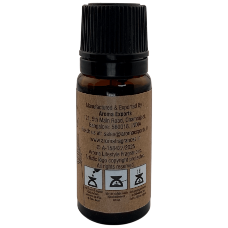Huile parfumée à la bergamote, parfums aromatiques 10 ml.