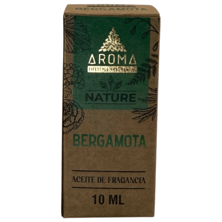 Olio profumato al bergamotto, fragranza aromatica 10 ml.