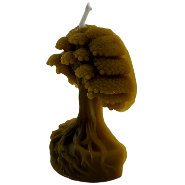 Honey Tree of Life Candle 8x5cm