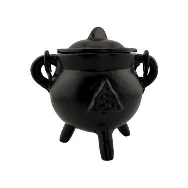 Queimador de caldeirão Wicca, de ferro, 10 cm,...