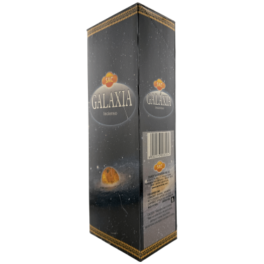 Encens SAC Galaxy - Boîte de 6 paquets hexagonaux de 20 bâtonnets chacun, soit 120 bâtonnets d'encens