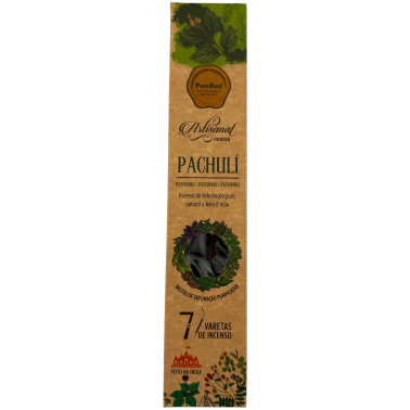 Coffret d'encens artisanal au patchouli Pure Soul AUM Fragrances - 12 boîtes