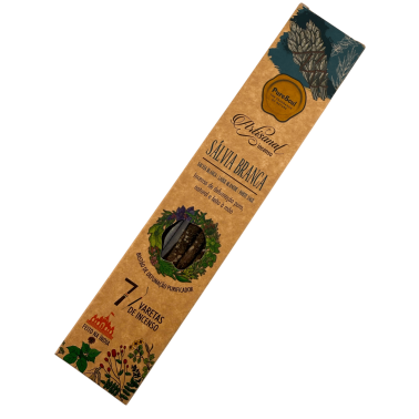 Incienso artesano Salvia Blanca Pure Soul AUM Fragrances - 7 barritas orgánicas