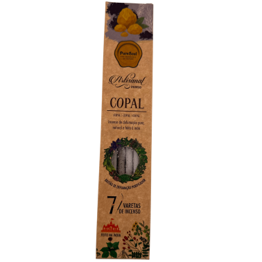 Incienso artesano Copal Pure Soul AUM Fragrances - 7 barritas orgánicas