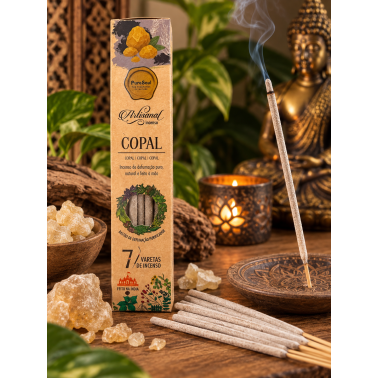 Incienso artesano Copal Pure Soul AUM Fragrances - 7 barritas orgánicas