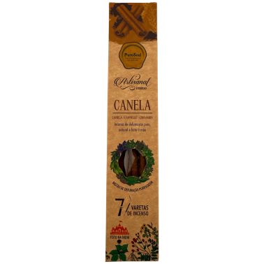 Pure Soul AUM Fragrances Artisan Cinnamon Incense Box - 12 Schachteln