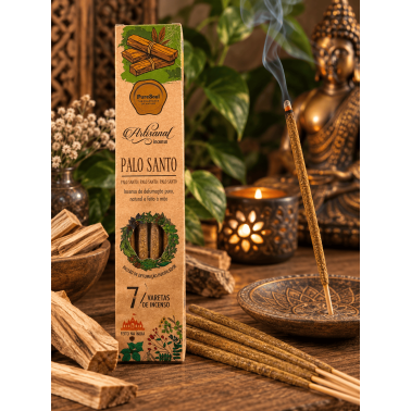 Pure Soul AUM Fragrances Palo Santo Artisan Incense Box - 12 pudełek