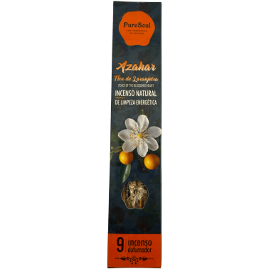 Encens natural Azahar Pure Soul AUM Fragrances - 9 barretes orgàniques de fumació