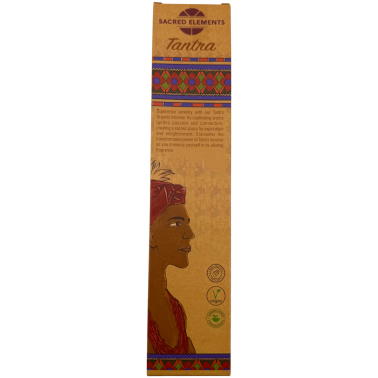 SACRED ELEMENTS HEM Tantra-Räucherstäbchen - 8 handgefertigte Bio-Stäbchen
