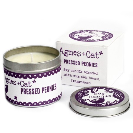 Velas en Lata - Pressed Peonie  - 2