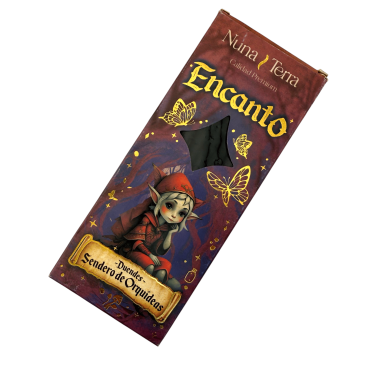 Tămâie Enchanted Elves Orchid Path de Nuna Terra - Bețișoare de tămâie lucrate manual - 8 bețișoare