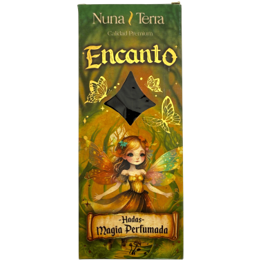 Tămâie parfumată Fairy Magic de Nuna Terra - Bețișoare de tămâie lucrate manual - 8 bețișoare