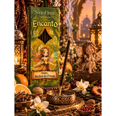 Fairy Incense, Eastern Spell, ENCANTO Nuna Terra - Handmade Incense Sticks - 8 Sticks
