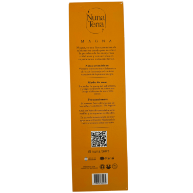 MAGNA Nuna Terra Apelsinpeppar Rökelse - Dubbeldoppad Handgjord Rökelsepinne - 85 min