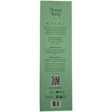 MAGNA Nuna Terra Mint Breeze Incense - Double-Dipped Handcrafted Incense - 85 min