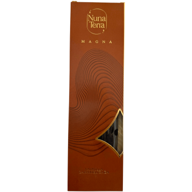 Incenso MAGNA Caramelized Vanilla da Nuna Terra - Vareta de incenso artesanal com dupla imersão - 85 min