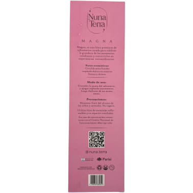 Incienso Aroma Caribeño MAGNA Nuna Terra - Sahumerio Artesanal de Doble Empaste - 85 min