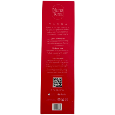 MAGNA Nuna Terra Red Fruits Incense - Double-Potted Handmade Incense - 85 min