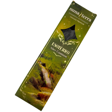 Nuna Terra Esoteric Path Opening Incense - Double-Dipped Handmade Incense Sticks - 8 Sticks - 80 min
