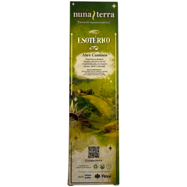 Nuna Terra Esoteric Path Opening Incense - Double-Dipped Handmade Incense Sticks - 8 Sticks - 80 min