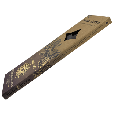Perseverance Incense - Loyalty 12 VIRTUES Nuna Terra - Double-Basted Handcrafted Incense Sticks - 8 Sticks - Up to 80 min