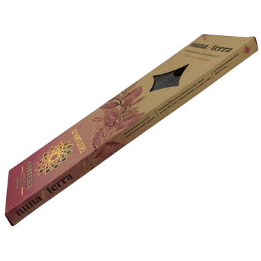 Courtesy Incense - Empathy 12 VIRTUES Nuna Terra - Double-Dipped Handcrafted Incense Sticks - 8 Sticks - Up to 80 min