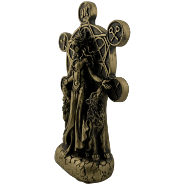 Żywiczna figurka bogini Hekate - 12x5x18cm