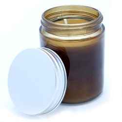 Aromatherapy candle without label - clear thinking