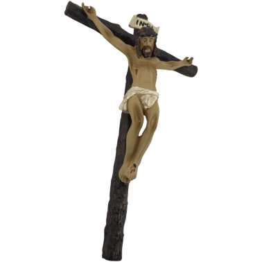 Christus van de Goede Dood - Hars Kruisbeeld - 31 cm