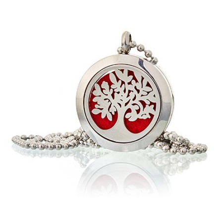 Collar difusor de aromaterapia 25mm - Árbol de la vida  - 1