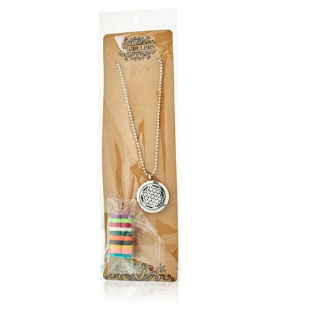 Collar difusor de aromaterapia 25mm - Árbol de la vida  - 4