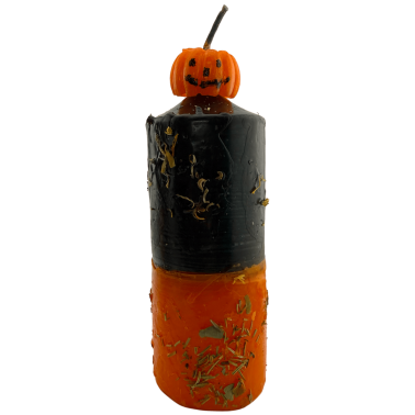 Special Halloween Candle HOSTENATURA - Protection, Renewal and Manifestation... Includes Complete Ritual
