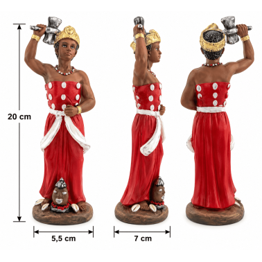 Figurine Orisha Changó (Shangó) - 20 cm